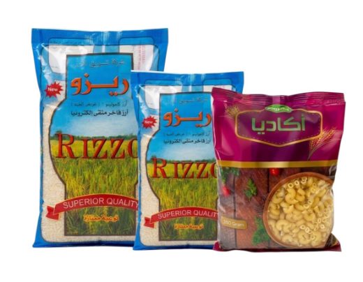 صورة لقسم المكرونة والأرز