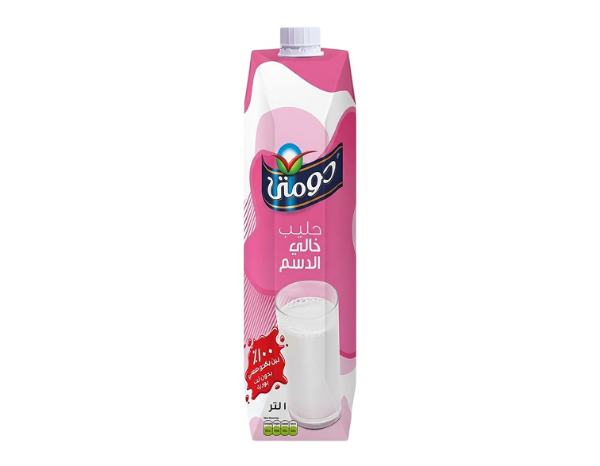 صورة دومتي حليب خال الدسم 1لتر