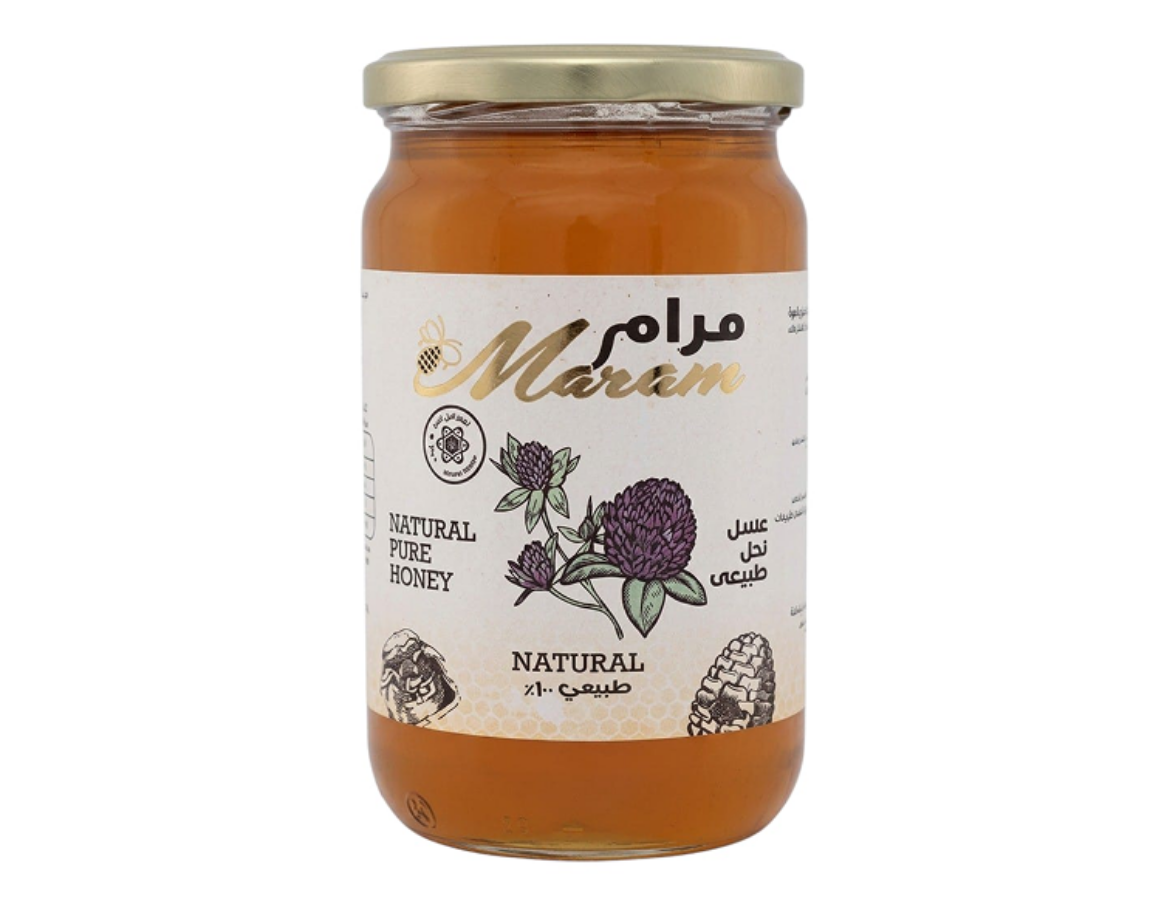 صورة عسل نحل مرام زهور البرسيم 450 جم