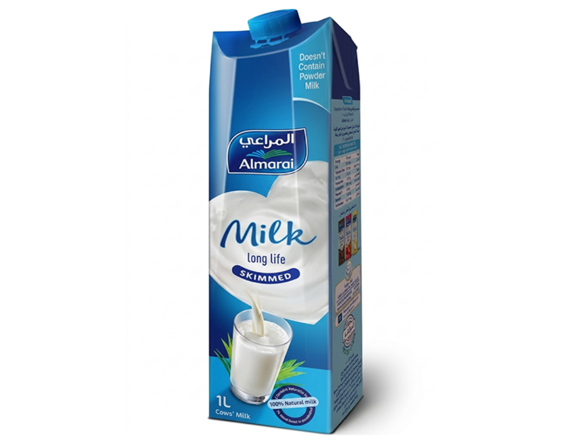 صورة المراعي لبن خالي الدسم – 1 لتر