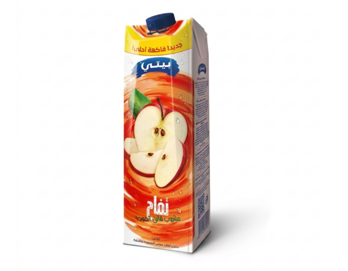 صورة عصير بيتي تفاح – 1 لتر
