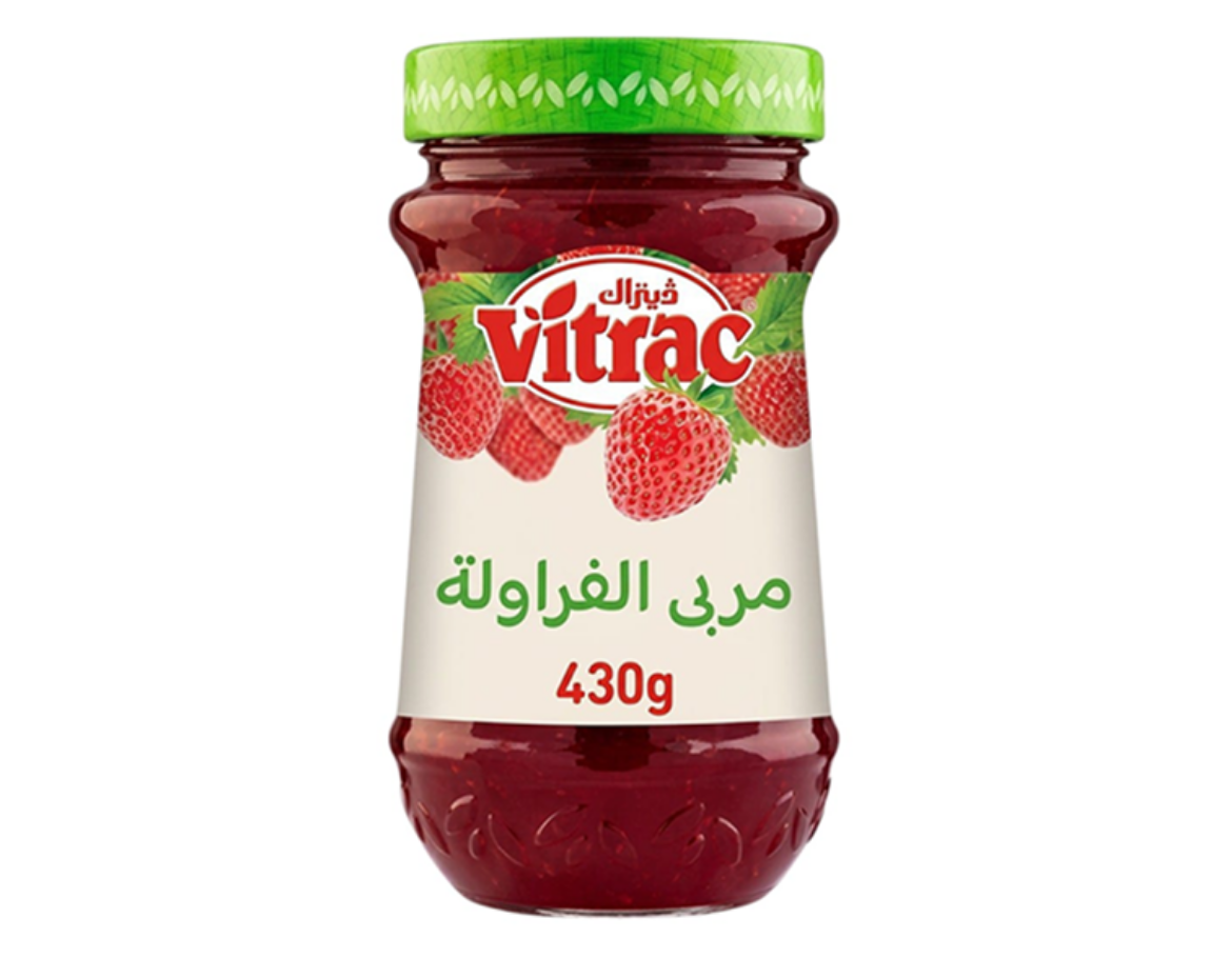 صورة فيتراك مربى فراولة – 430 جم