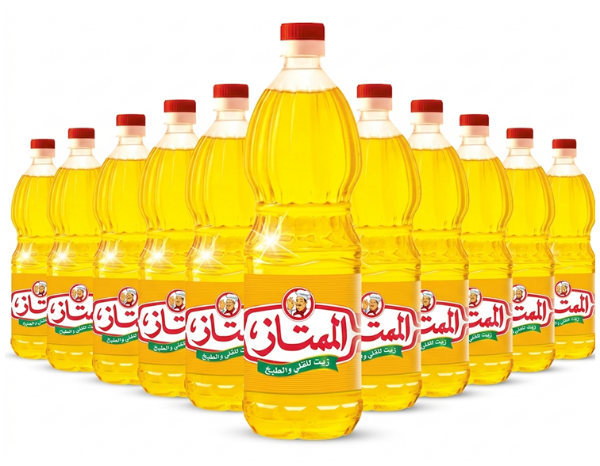 صورة زيت الممتاز خليط 1 لتر 12 عبوة