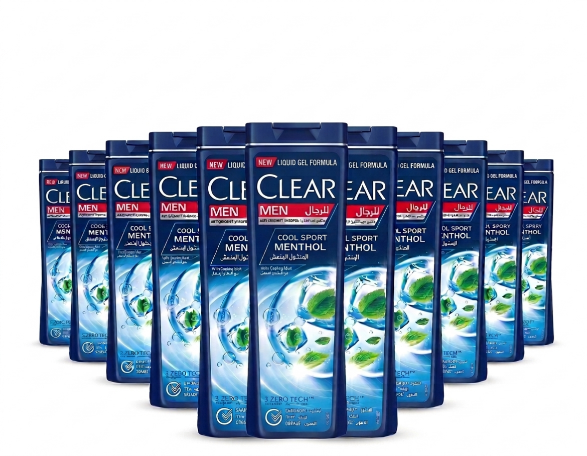 صورة شامبو كلير رجالي بالمنثول المنعش – 360 مل