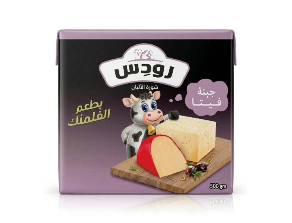 صورة رودس جبنة فلمنك 500 جم